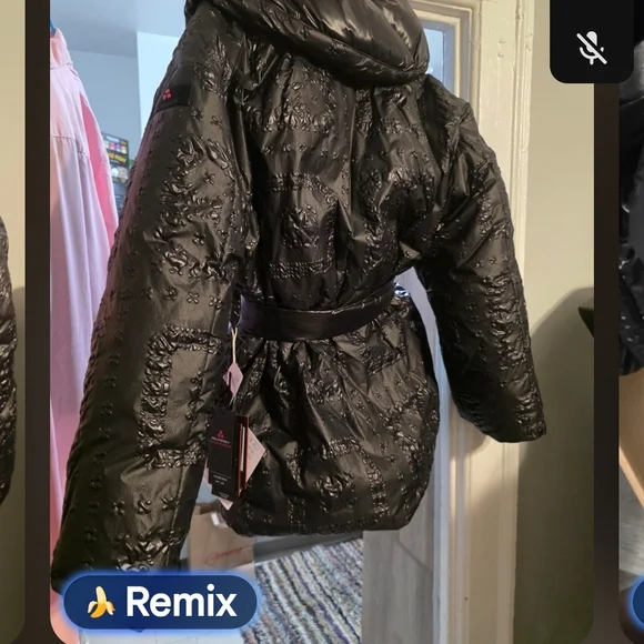 Peuterey Black Puffer Jacket